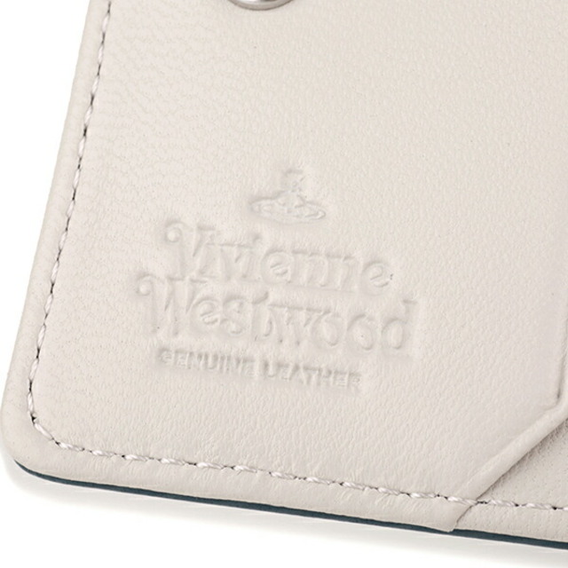 Vivienne Westwood(ヴィヴィアンウエストウッド)の新品 ヴィヴィアン ウエストウッド Vivienne Westwood 2つ折り財布 グリーン レディースのファッション小物(財布)の商品写真