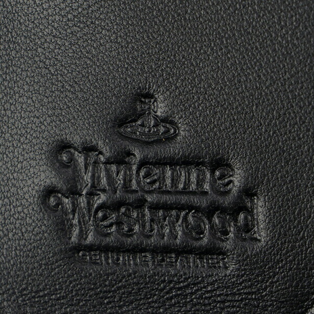 新品 ヴィヴィアン ウエストウッド Vivienne Westwood 2つ折り財布 ガンメタル