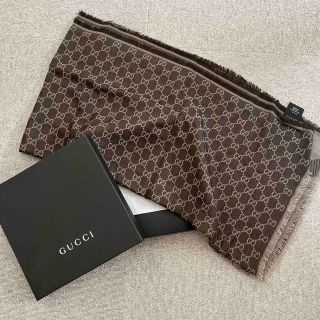 グッチ(Gucci)のGUCCI 大判ストール　マフラー　140×140(ストール)