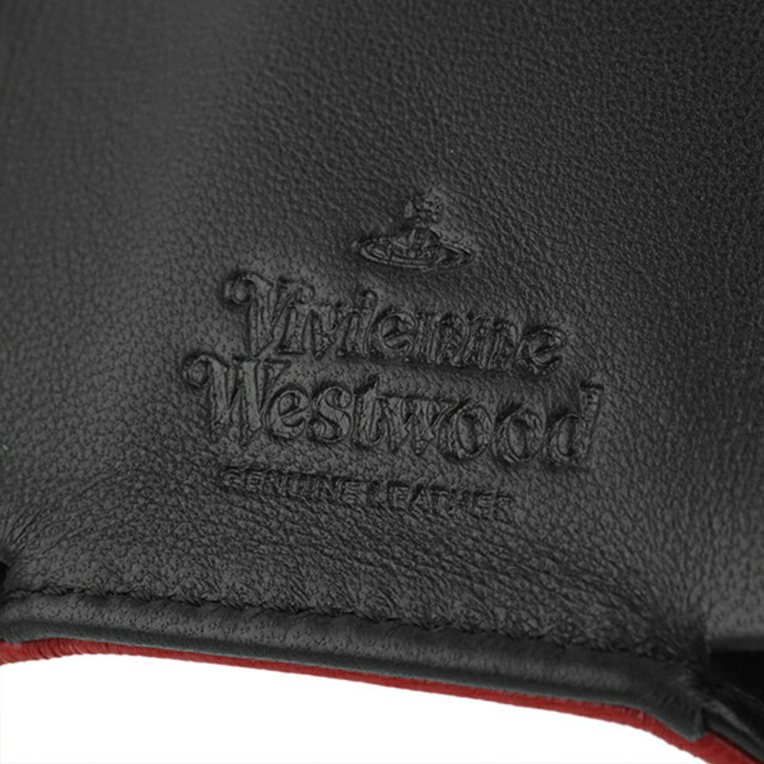 新品 ヴィヴィアン ウエストウッド Vivienne Westwood 3つ折り財布 レッド