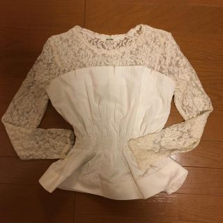 スナイデル(SNIDEL)の★プリン様専用★snidel♡レーストップス(カットソー(長袖/七分))