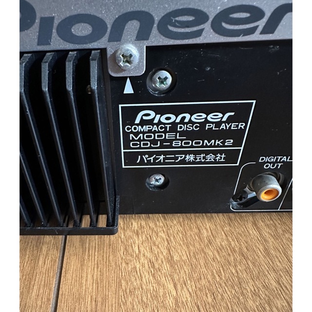 Pioneer DJ用CDプレーヤー　　CDJ-800MK2  本体のみ 3