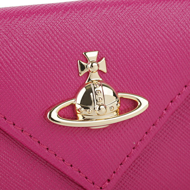 新品 ヴィヴィアン ウエストウッド Vivienne Westwood 3つ折り財布 ピンク 新品 ヴィヴィアン ウエストウッド Vivienne Westwood 3つ折り財布 ピンク