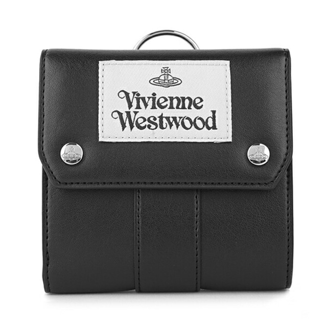 新品 ヴィヴィアン ウエストウッド Vivienne Westwood 2つ折り財布 ブラック