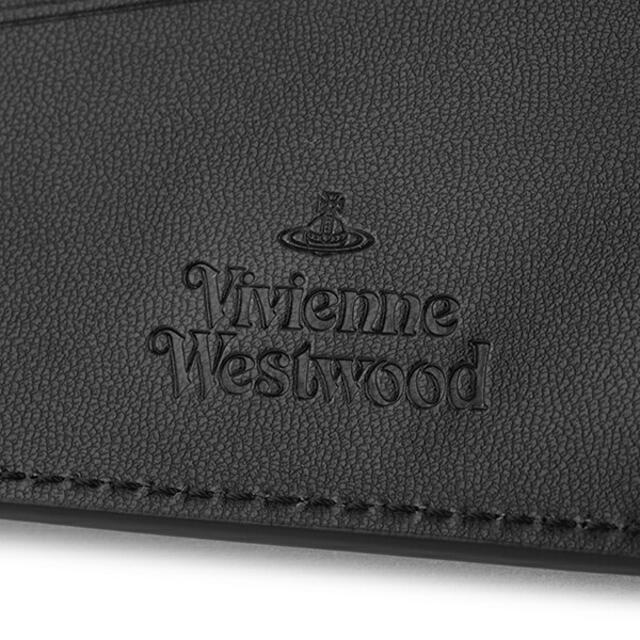 Vivienne Westwood(ヴィヴィアンウエストウッド)の新品 ヴィヴィアン ウエストウッド Vivienne Westwood 2つ折り財布 ブラック レディースのファッション小物(財布)の商品写真