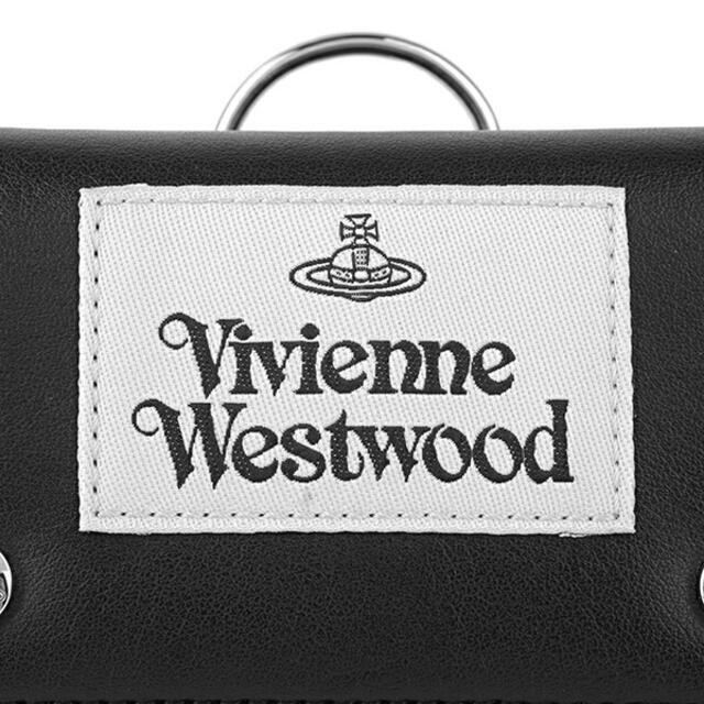 Vivienne Westwood(ヴィヴィアンウエストウッド)の新品 ヴィヴィアン ウエストウッド Vivienne Westwood 2つ折り財布 ブラック レディースのファッション小物(財布)の商品写真