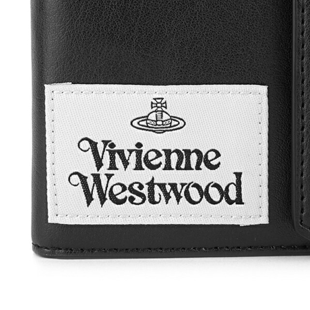 新品 ヴィヴィアン ウエストウッド Vivienne Westwood 2つ折り財布 ブラック