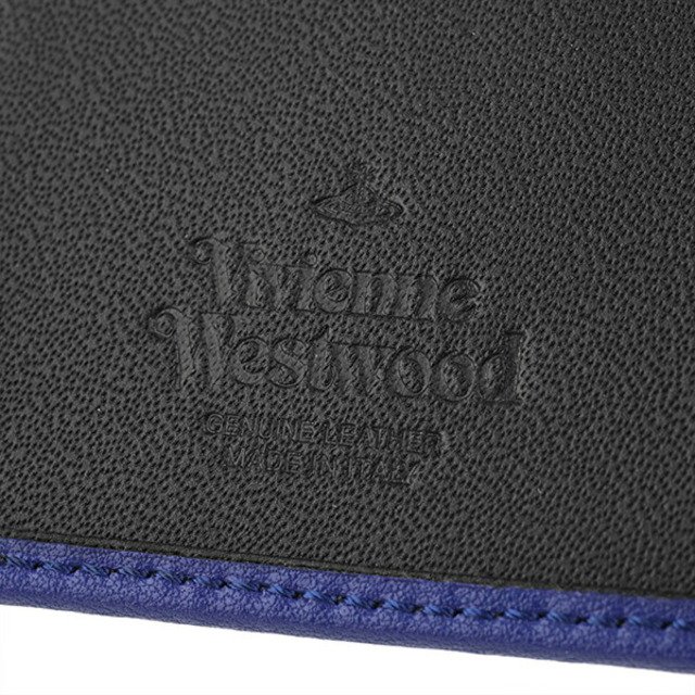 新品 ヴィヴィアン ウエストウッド Vivienne Westwood 3つ折り財布 ブルー