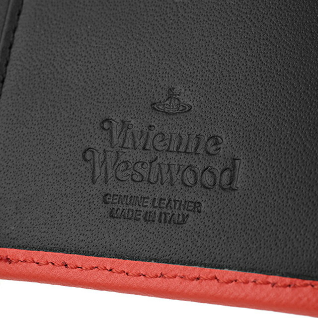 Vivienne Westwood(ヴィヴィアンウエストウッド)の新品 ヴィヴィアン ウエストウッド Vivienne Westwood 3つ折り財布 レッド レディースのファッション小物(財布)の商品写真