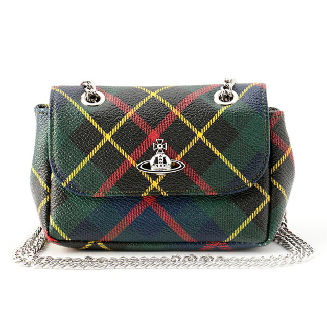 Vivienne Westwood(ヴィヴィアンウエストウッド)の新品 ヴィヴィアン ウエストウッド Vivienne Westwood ショルダー HUNTING TARTAN レディースのバッグ(ショルダーバッグ)の商品写真