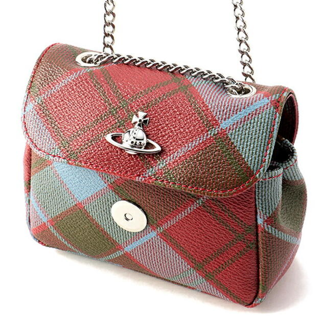 Vivienne Westwood(ヴィヴィアンウエストウッド)の新品 ヴィヴィアン ウエストウッド Vivienne Westwood ショルダー VIVIENNES TARTAN レディースのバッグ(ショルダーバッグ)の商品写真