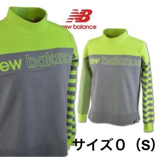 ニューバランス(New Balance)のニューバランスゴルフ　モックネックニット プルオーバー　サイズ0（S相当）(ウエア)