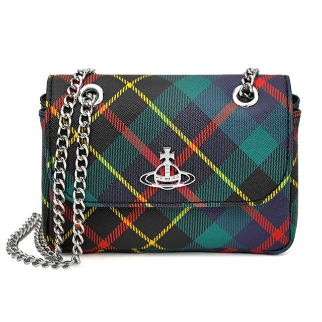 新品 ヴィヴィアン ウエストウッド Vivienne Westwood ショルダー HUNTING TARTAN