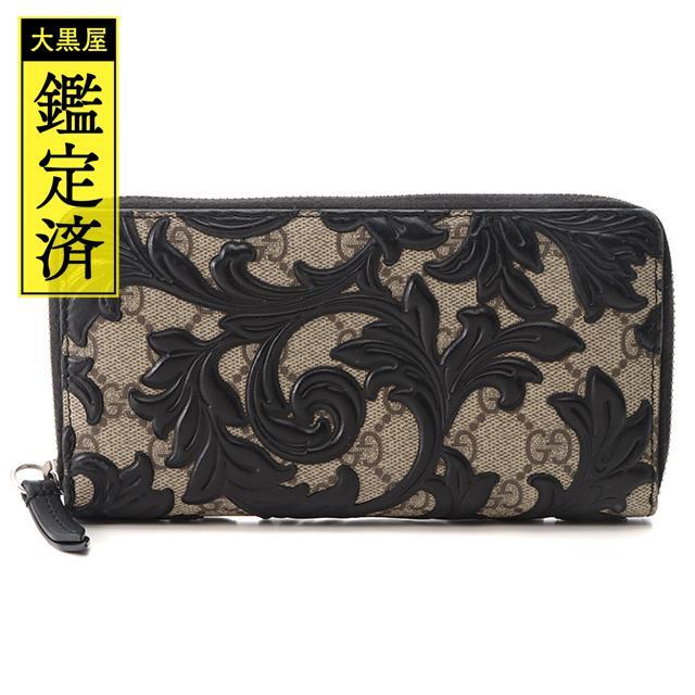 GUCCI - GUCCI グッチ GGスプリーム アラベスク  長財布 【430】