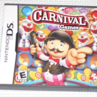ニンテンドーDS(ニンテンドーDS)のDS★CARNIVAL Games 海外版★箱付・説明書付・ソフト付★動作確認済(携帯用ゲームソフト)