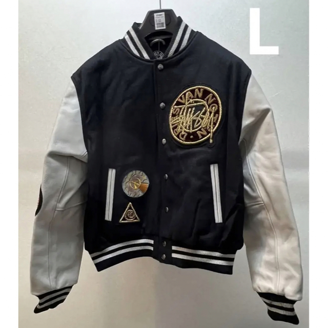 数量は多 stussy DRIES VAN NOTEN VARSITY JACKET sushitai.com.mx