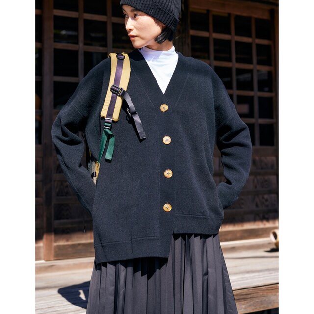 ☆ほぼ新品☆ナゴンスタンス nagonstans エンフォルド カーディガン ...