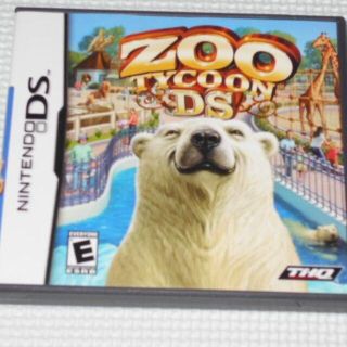 ニンテンドーDS(ニンテンドーDS)のDS★ZOO TYCOON DS 海外版★箱付・説明書付・ソフト付★動作確認済(携帯用ゲームソフト)