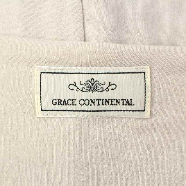 GRACE CONTINENTAL(グレースコンチネンタル)のグレースコンチネンタル ブラウス シャツ 長袖 レース 36 S ベージュ レディースのトップス(シャツ/ブラウス(長袖/七分))の商品写真