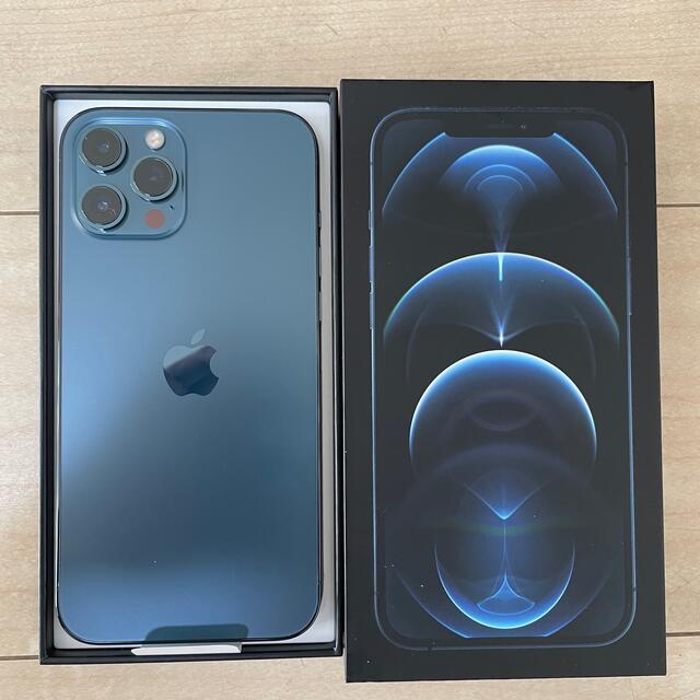 iPhone 12 Pro Max/128GB/パシフィックブルー/SIMフリー