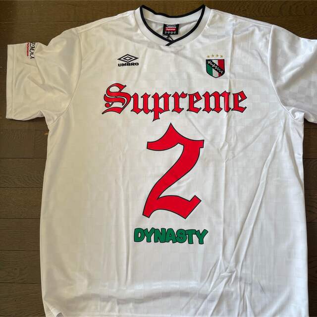 予約販売品】 新品 Supreme Umbro Soccer Jersey アンブロ Tシャツ opri.sg