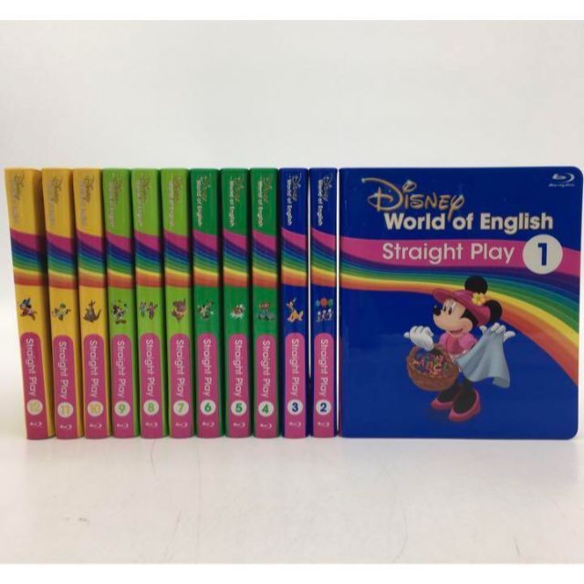 最低価格の Disney ストレートプレイブルーレイ 最新 ディズニー英語