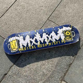 スケボー　デッキ　エスケーエイト x MxMxM ZOMBIES DECK