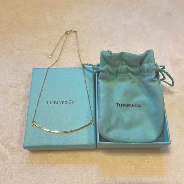 テァファニーネックレスTiffany スマイルネックレスラージRG