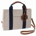 TORY BURCH トリートートバッグ スモール キャンバストート