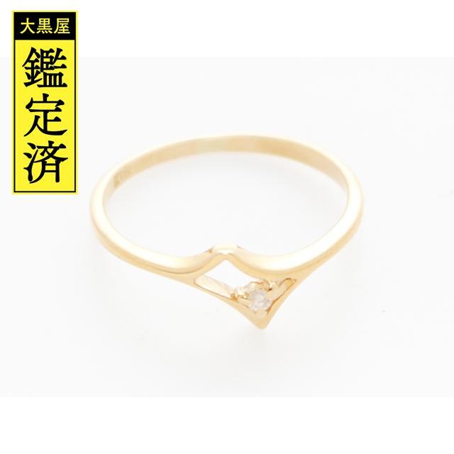 JEWELRY K18 ダイヤモンド 9.5号 リング・指輪【433】-