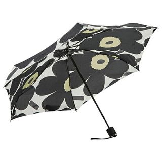 マリメッコ(marimekko)の新品 マリメッコ Marimekko 傘 ミニ マニュアル ウニッコ 折りたたみ傘 ホワイト 白(傘)