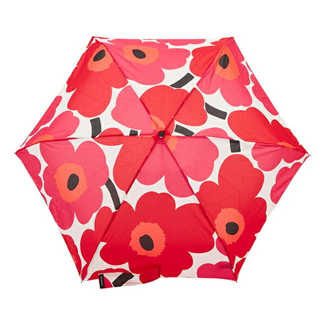 marimekko(マリメッコ)の新品 マリメッコ Marimekko 傘 ミニ マニュアル ウニッコ 折り畳み傘 ホワイト レディースのファッション小物(傘)の商品写真