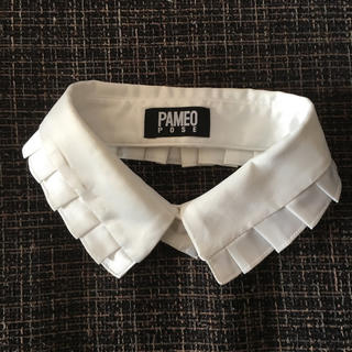 パメオポーズ ホワイト つけ襟の通販 12点 | PAMEO POSEのレディースを 