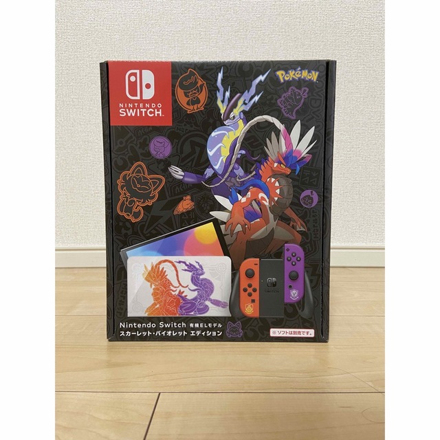 Switch本体 ポケモン スカーレット・バイオレット エディション - 家庭