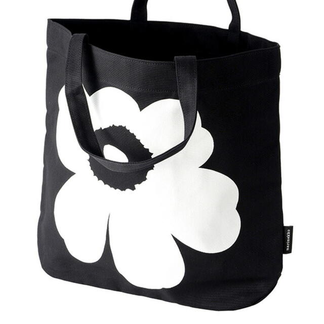 新品 マリメッコ Marimekko トートバッグ ウニッコ TORNA ブラック/ホワイト 3