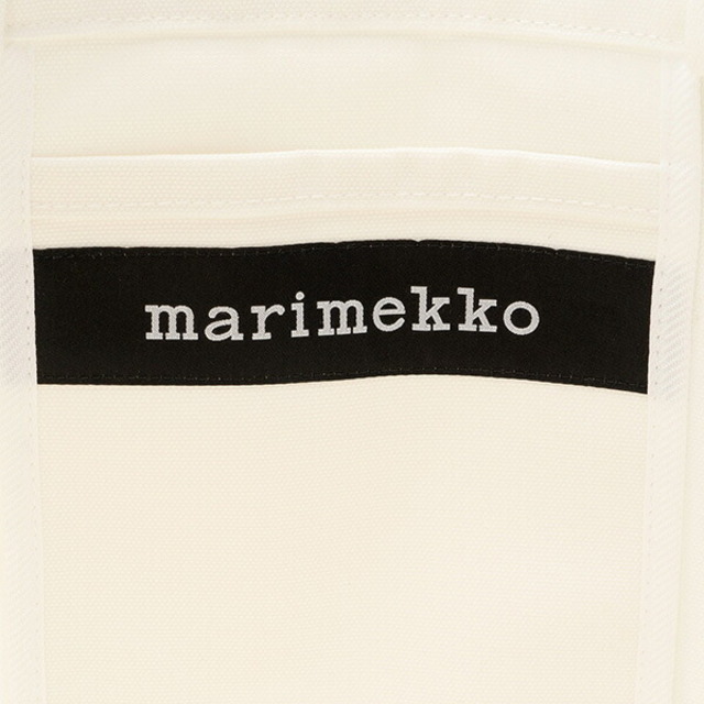 新品 マリメッコ Marimekko トートバッグ スモウ TORNA ホワイト/レッド/ペェトゥラル 7