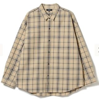 ビームス(BEAMS)の【BEAMS HEART】スナップ ビッグシャツ・L(シャツ)