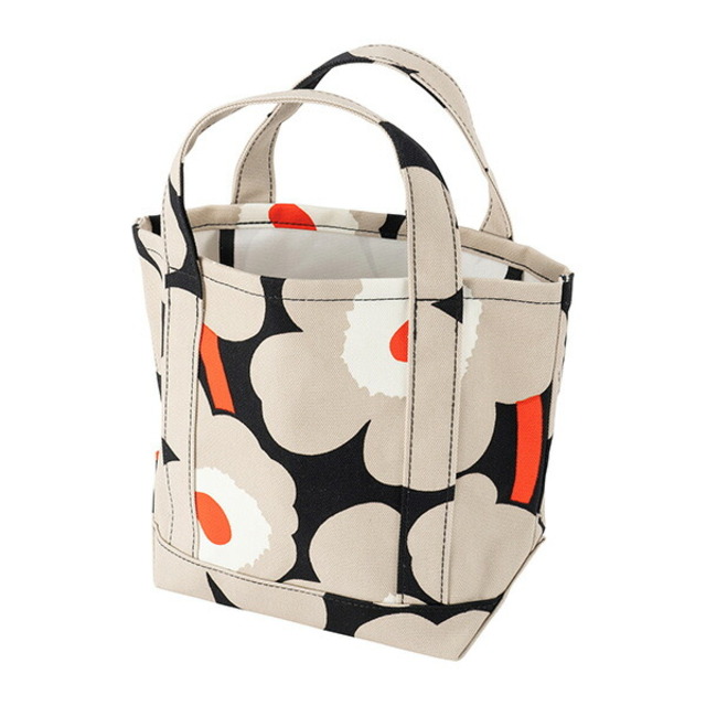 新品 マリメッコ Marimekko トートバッグ ピエニ ウニッコ SEIDI ブラック 3