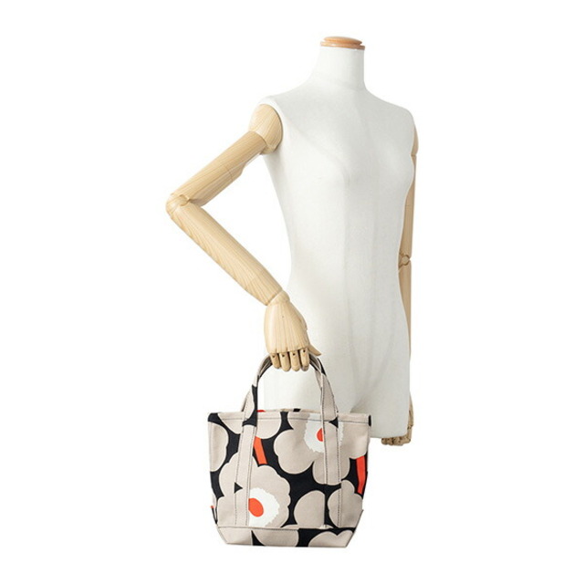 新品 マリメッコ Marimekko トートバッグ ピエニ ウニッコ SEIDI ブラック 5