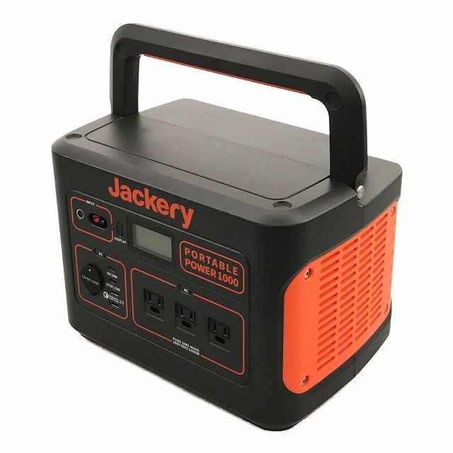 ☆未使用品☆ Jackery ジャクリ ポータブル電源 PTB101 Black+orange Portable Power1000 1002Wh/1000W 61184 自動車/バイクのバイク(工具)の商品写真