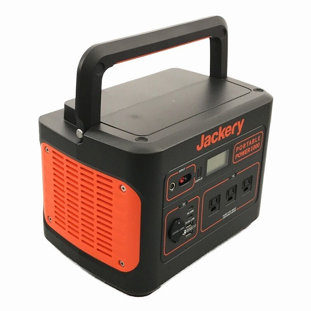 ☆未使用品☆ Jackery ジャクリ ポータブル電源 PTB101 Black+orange Portable Power1000 1002Wh/1000W 61184 自動車/バイクのバイク(工具)の商品写真