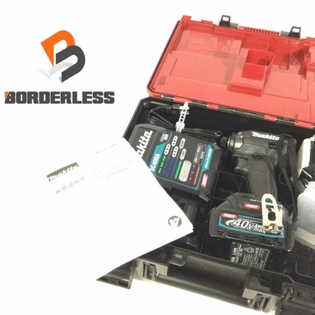 ☆未使用品☆makita マキタ 40Vmax 充電式インパクトドライバ