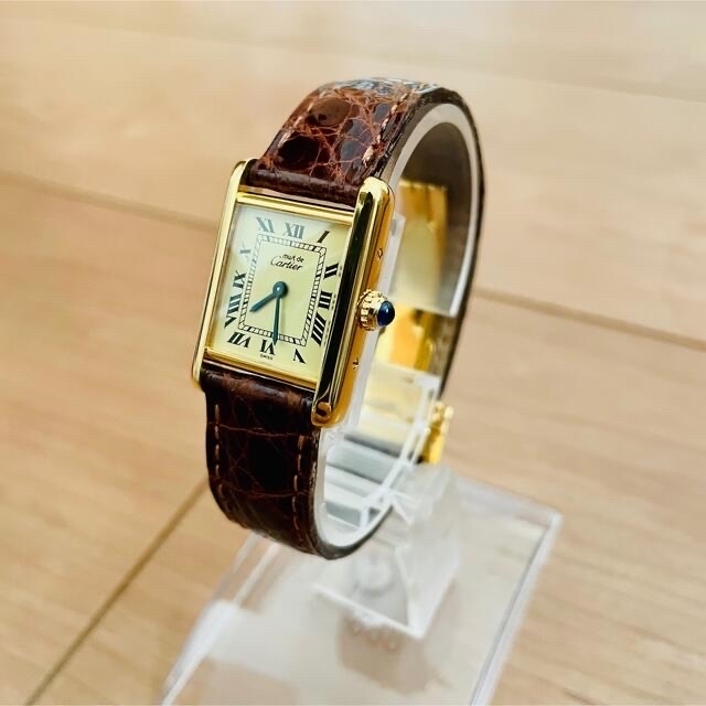 2022特集 Cartier - カルティエ SMマストタンク OH済 腕時計 - old