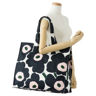 新品 マリメッコ Marimekko トートバッグ ピエニ ウニッコ CARITA ダークグレー