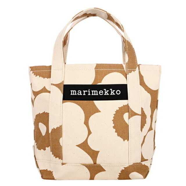 新品 マリメッコ Marimekko トートバッグ ピエニ ウニッコ SEIDI TOTE ベージュ