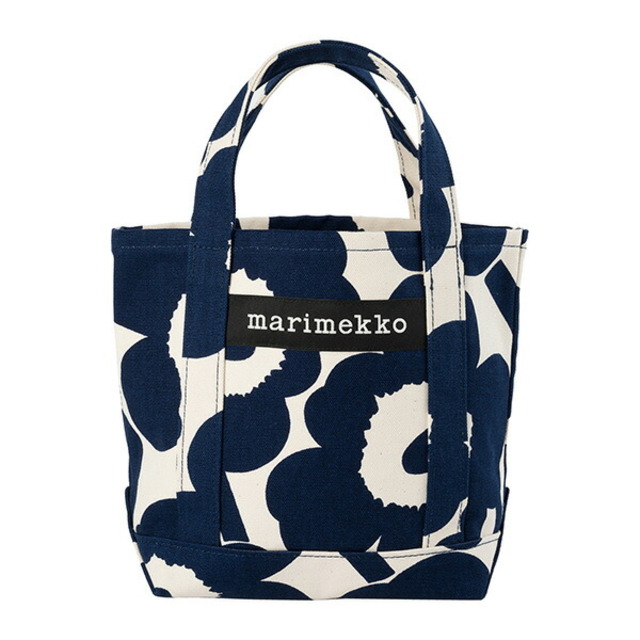 新品 マリメッコ Marimekko トートバッグ ピエニ ウニッコ SEIDI TOTE ブルー | フリマアプリ ラクマ