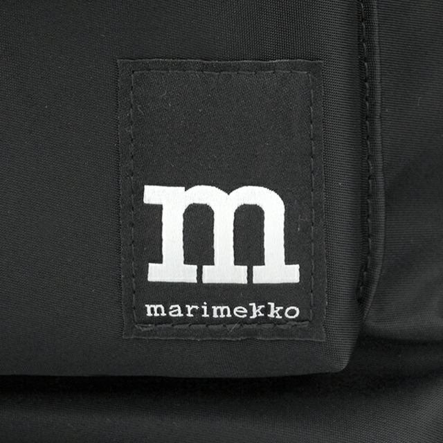 新品 マリメッコ Marimekko リュックサック EVERYTHING BACKPACK L SOLID ブラック