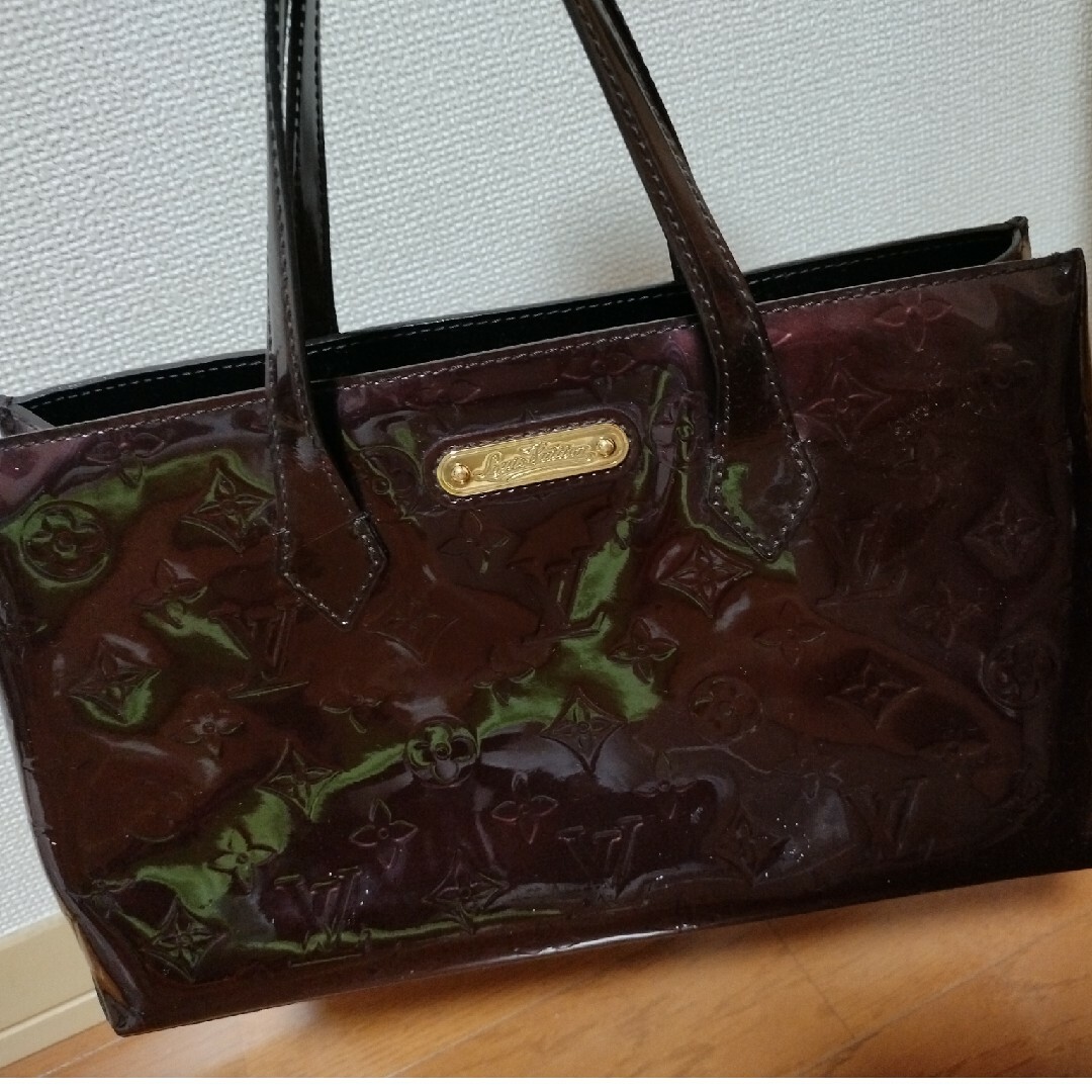 100 %品質保証 LOUIS VUITTON - ルイ・ヴィトン ヴェルニ 布袋付き
