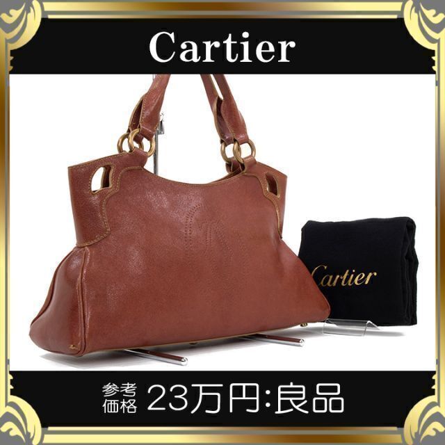 Cartier - 【真贋鑑定済・送料無料】カルティエのハンドバッグ・正規品・マルチェロ ドゥ SMの通販 by Rozena・ハイブランド