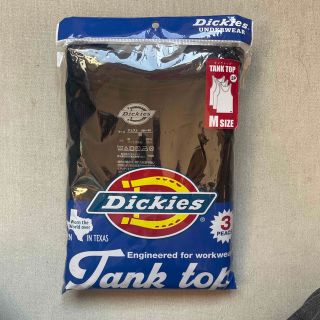 ディッキーズ(Dickies)のディッキーズ　タンクトップ　３Ｐ　ブラック(Tシャツ/カットソー(半袖/袖なし))